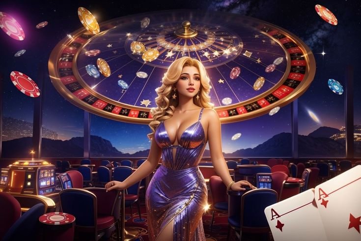 Meja live casino dengan dealer profesional dan antarmuka interaktif